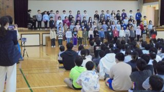 1/28 音楽集会（1年生発表） | 志木市立宗岡小学校